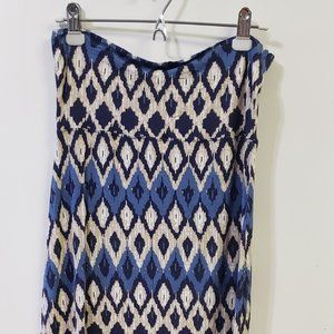 Patterned Maxi Skirt